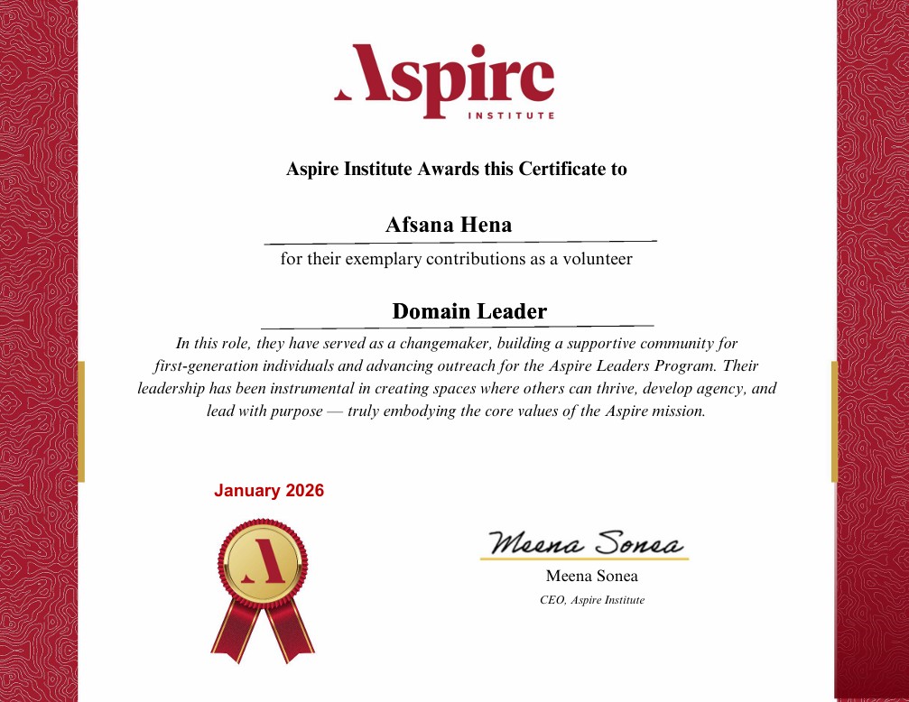 Completion Certificate